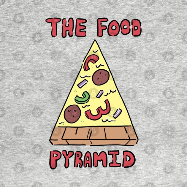 The Food Pyramid by JenjoInk